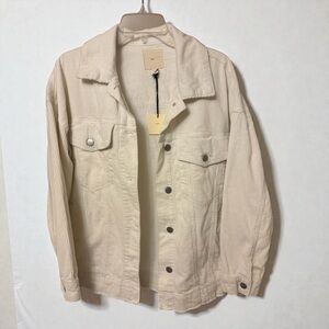 Women's Cream Utility Jacket NWT